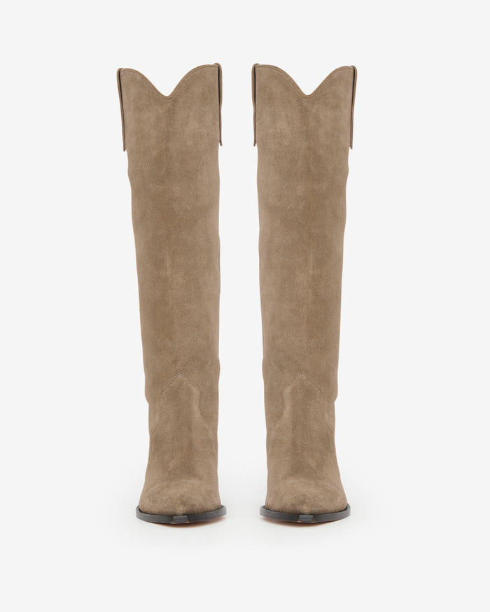 Isabel Marant Bottes Denvee Femme Taupe