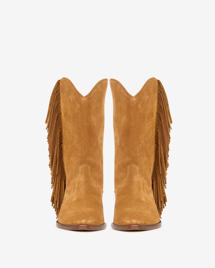 Isabel Marant BOTTES DUERTO Femme Cognac