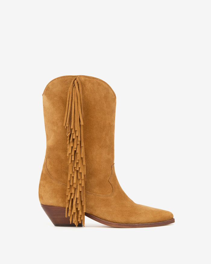 isabel marant BOTTES DUERTO Femme cognac