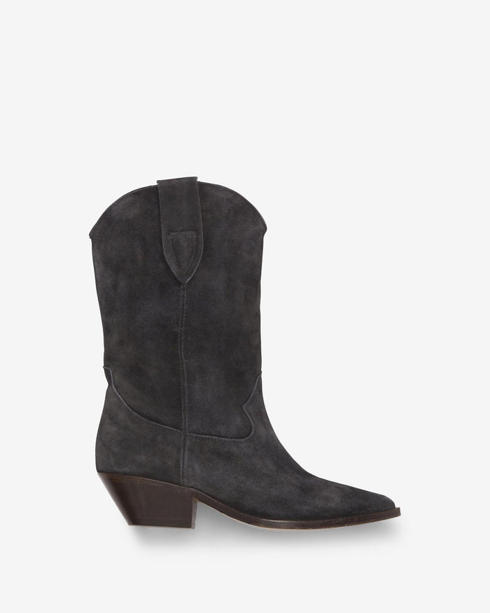 isabel marant Bottes Duerto Femme noir délavé