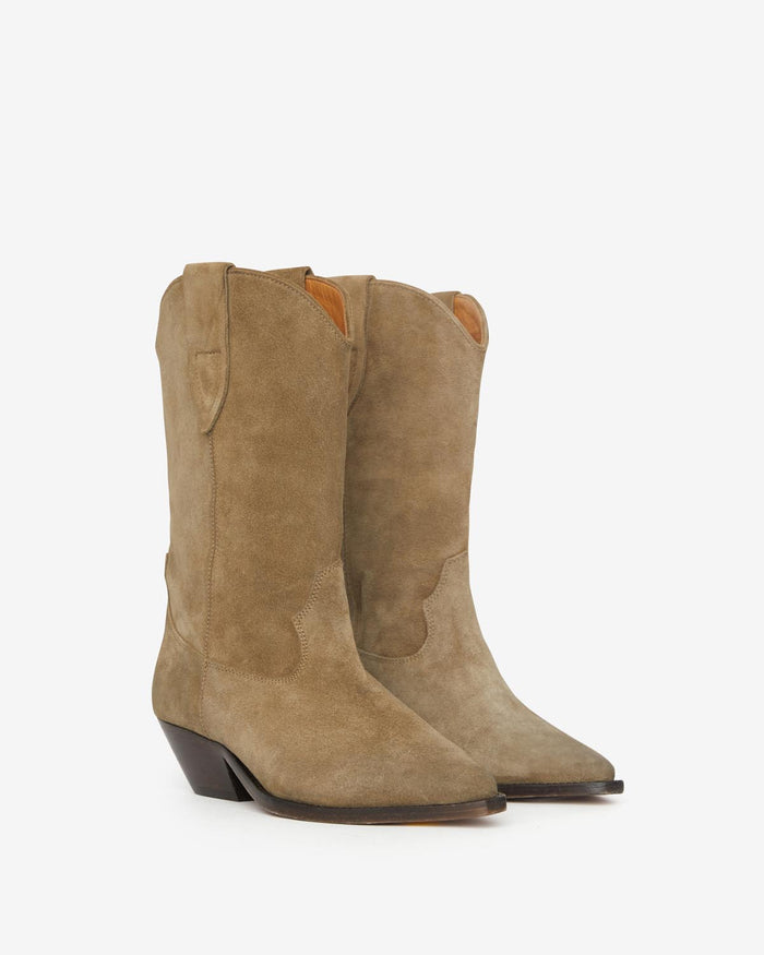 Isabel Marant Bottes Duerto Femme Taupe