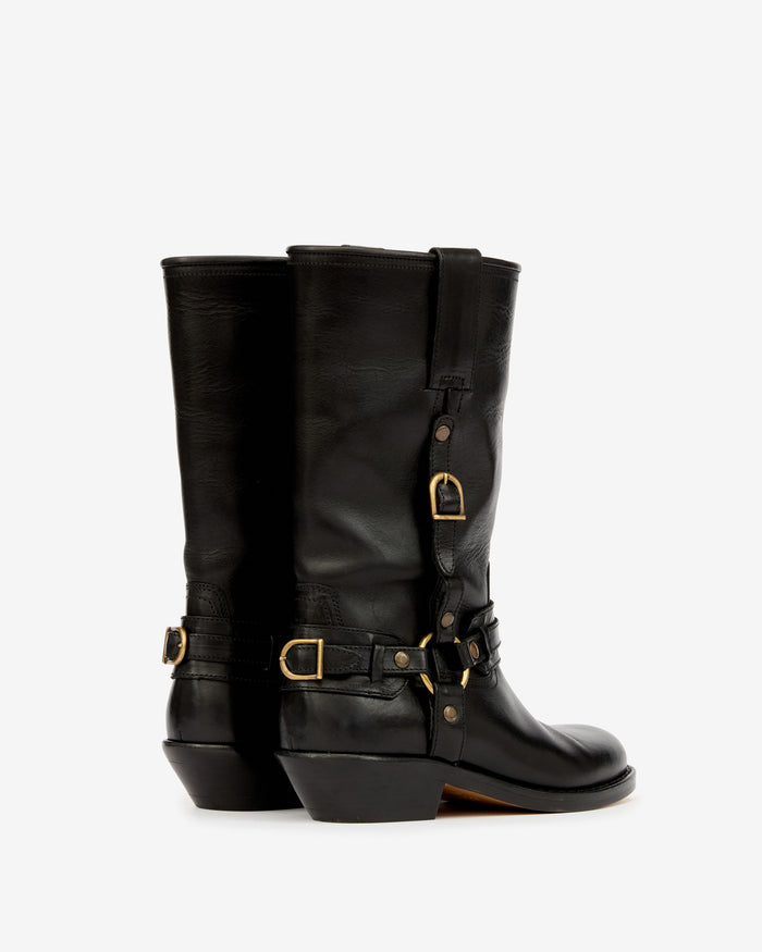 Isabel Marant BOTTES HEIKO Femme Noir
