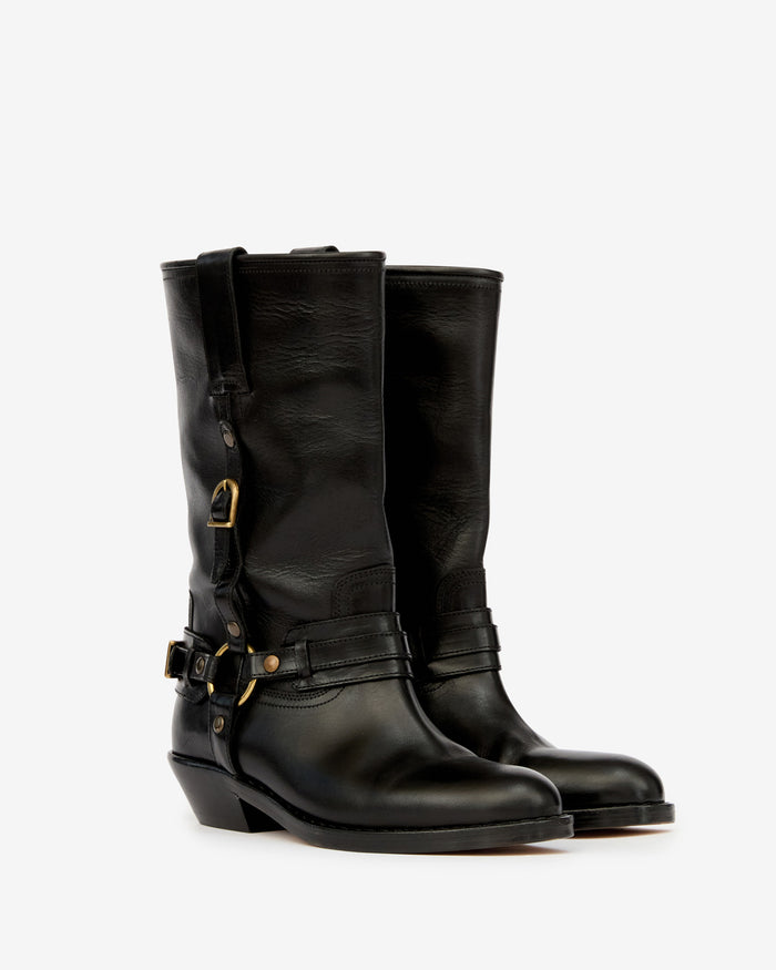 Isabel Marant BOTTES HEIKO Femme Noir