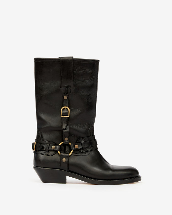 isabel marant BOTTES HEIKO Femme noir