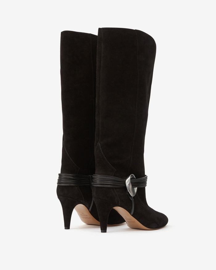 Isabel Marant Bottes Lestany Femme Noir