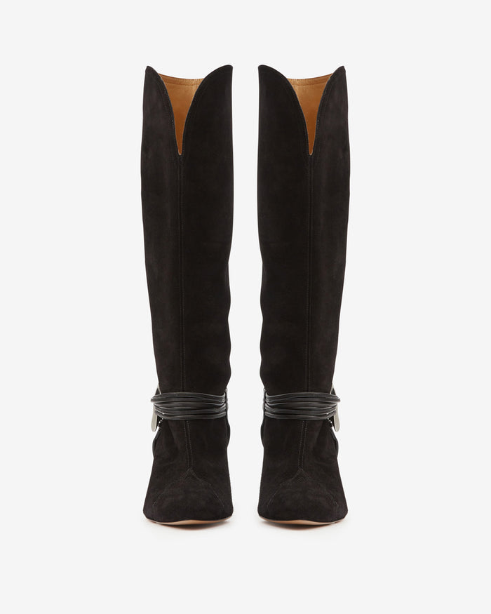Isabel Marant Bottes Lestany Femme Noir