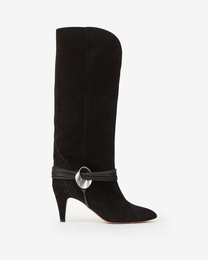 Isabel Marant Bottes Lestany Femme Noir