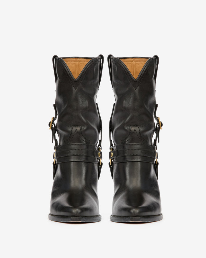 Isabel Marant BOTTES LYKA Femme Noir