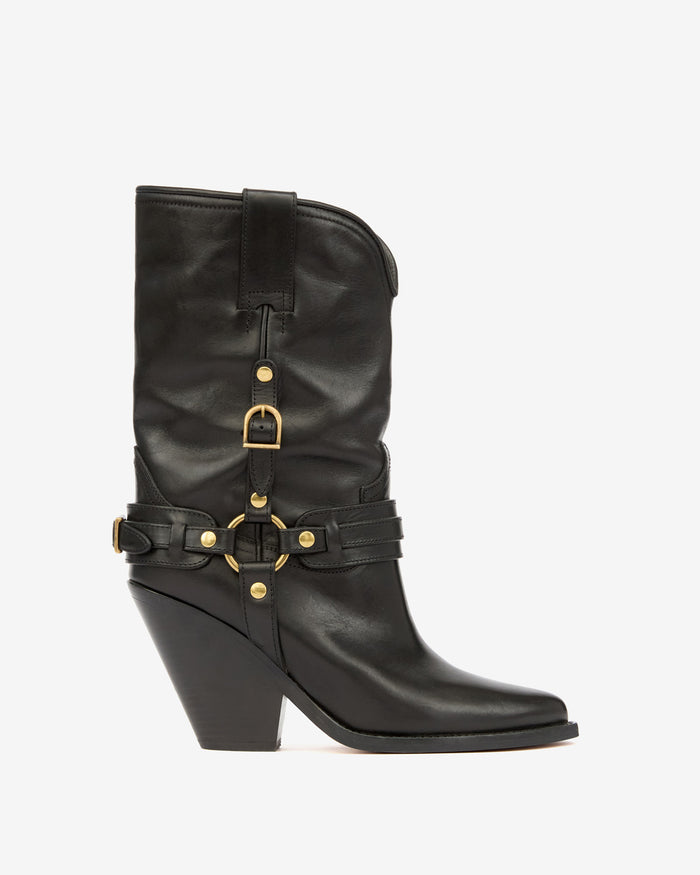 Isabel Marant BOTTES LYKA Femme Noir