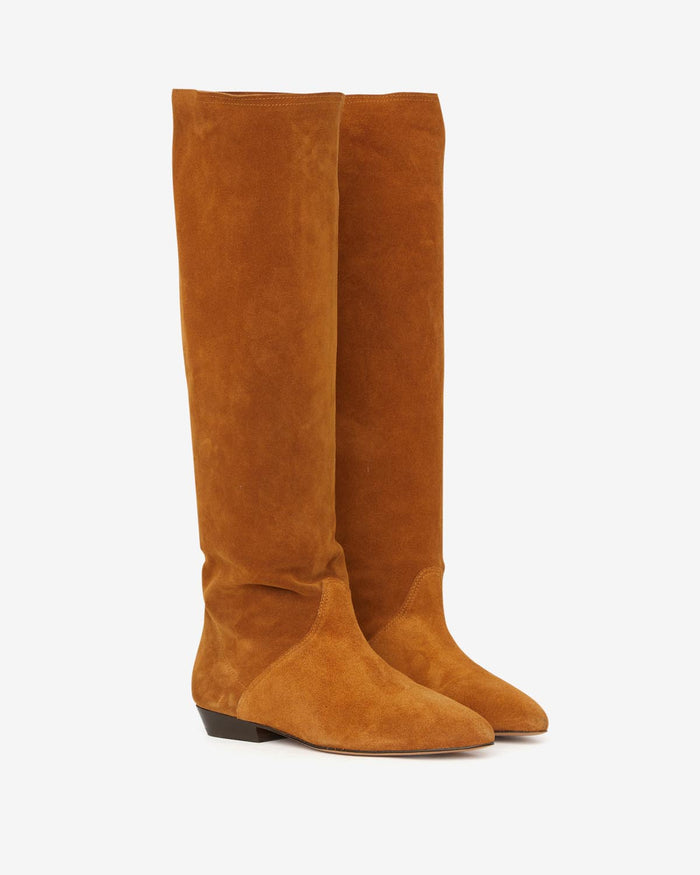 Isabel Marant Bottes Sayla Femme Cognac