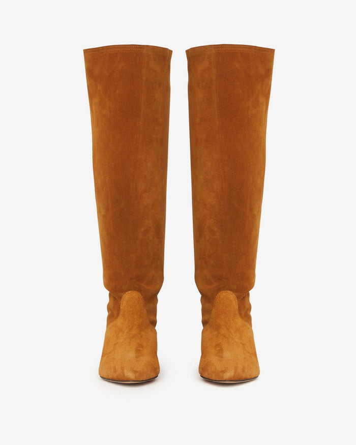 Isabel Marant Bottes Sayla Femme Cognac