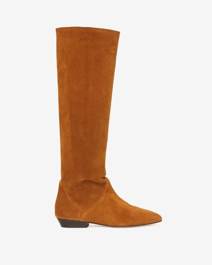 Isabel Marant Bottes Sayla Femme Cognac