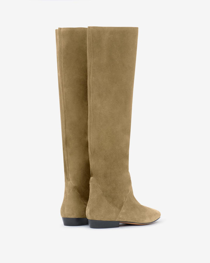 Isabel Marant BOTTES SAYLA Femme Taupe