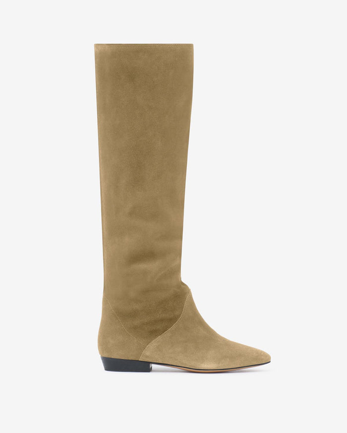 isabel marant BOTTES SAYLA Femme taupe