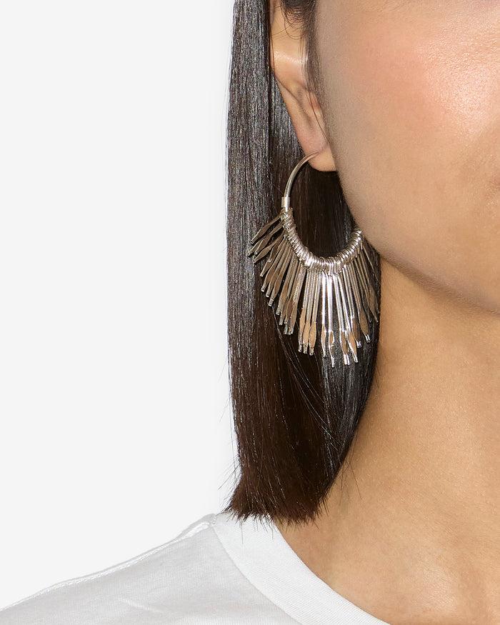 Isabel Marant BOUCLES D'OREILLES ARIA Femme Argent