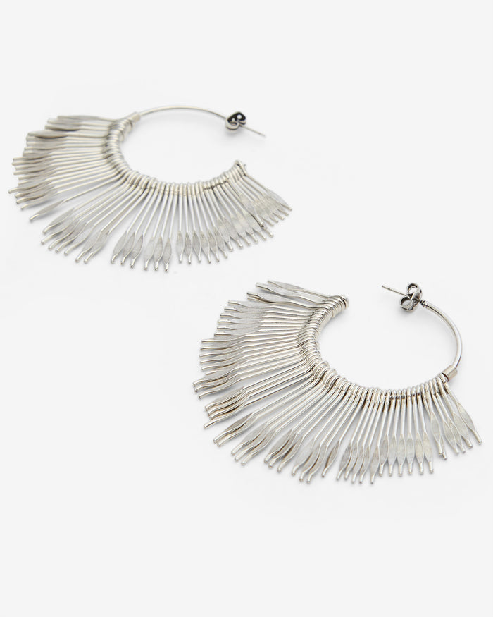 Isabel Marant BOUCLES D'OREILLES ARIA Femme Argent