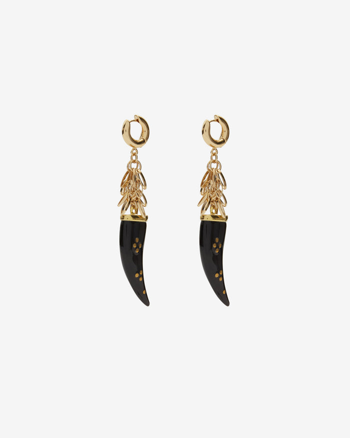 isabel marant BOUCLES D'OREILLES ELLEN Femme noir