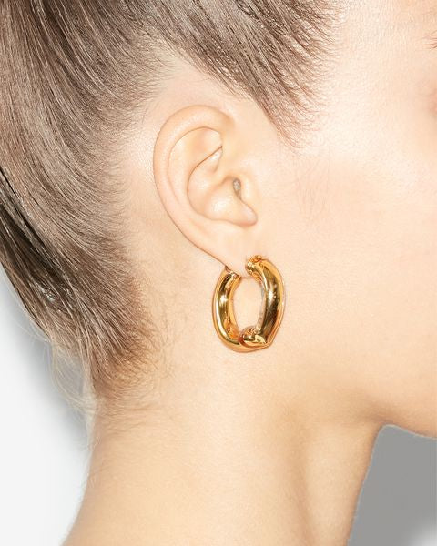 Isabel Marant Boucles D'oreilles Hiroki Femme Doré