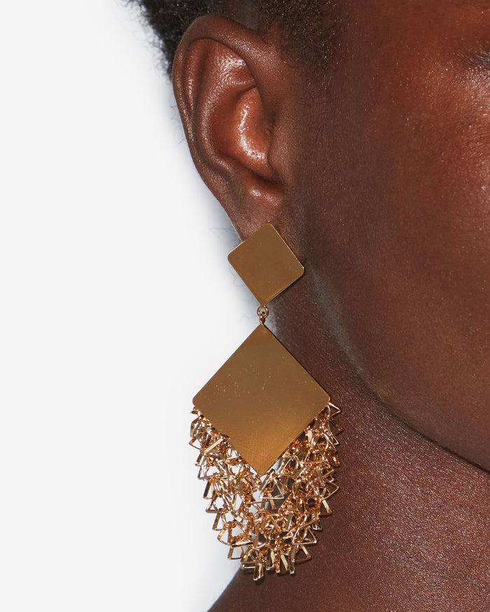 isabel marant BOUCLES D'OREILLES HOPI Femme doré