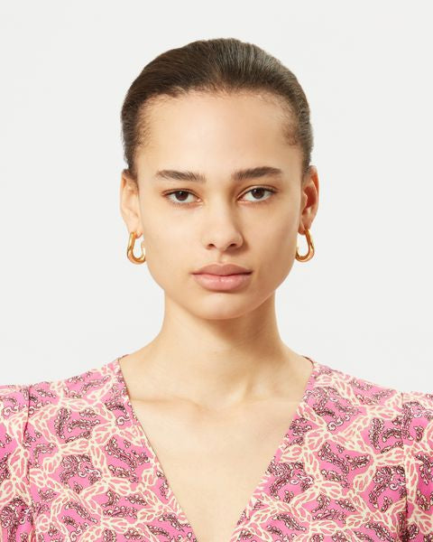 Isabel Marant BOUCLES D'OREILLES LINKS Femme Doré