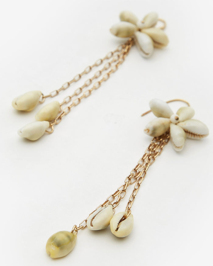 Isabel Marant BOUCLES D'OREILLES NOKI Femme écru