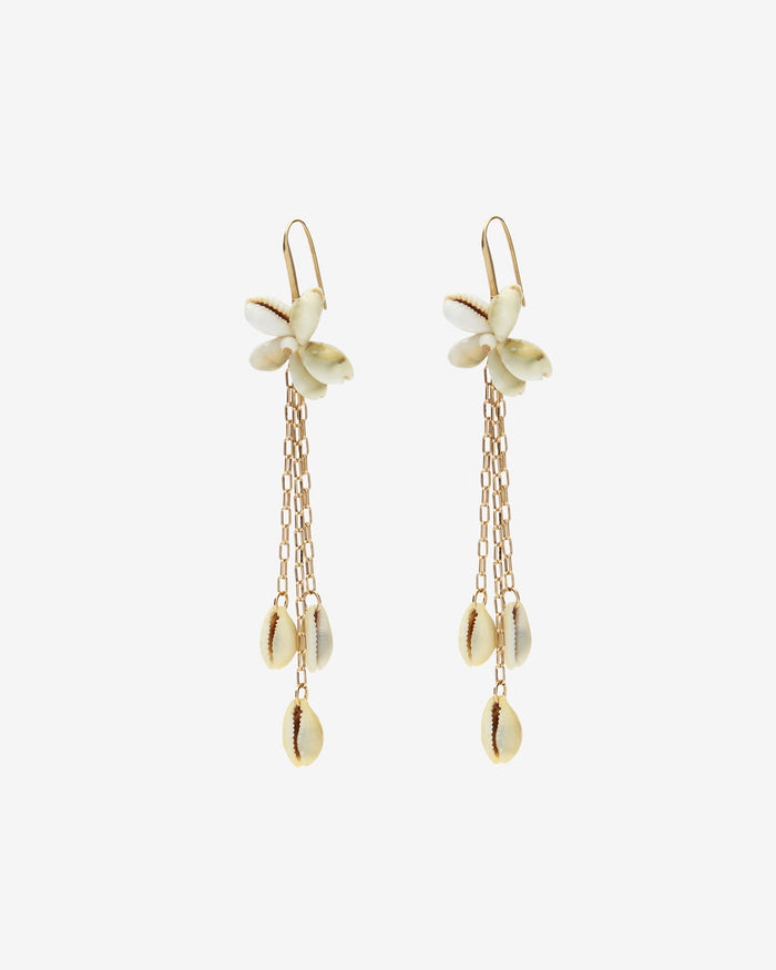 isabel marant BOUCLES D'OREILLES NOKI Femme écru