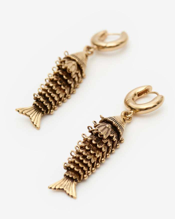 Isabel Marant Boucles D'oreilles River Femme Doré