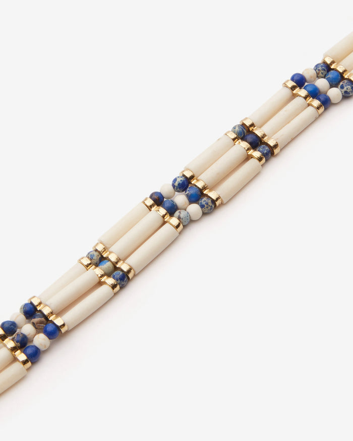 Isabel Marant BRACELET HUYANI Homme écru