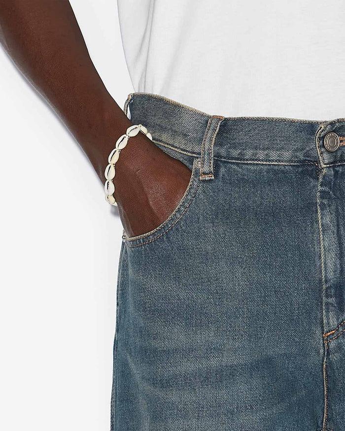 Isabel Marant BRACELET NOKO Homme écru-argenté