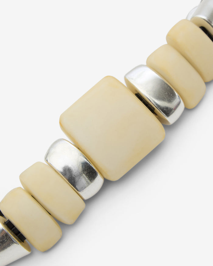 Isabel Marant BRACELET PARADISE Femme écru-argenté