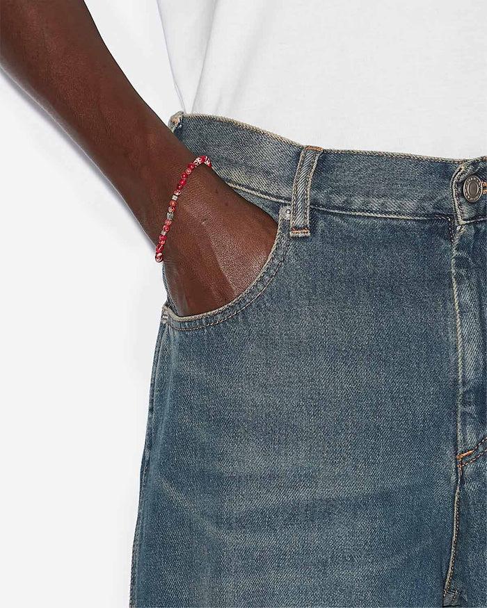 Isabel Marant BRACELET SNOWSTONE Homme Rouge Rio