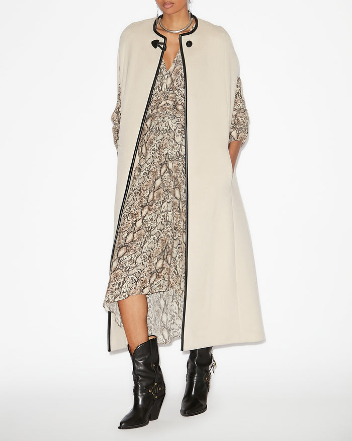 isabel marant CAPE EMILINA Femme écru