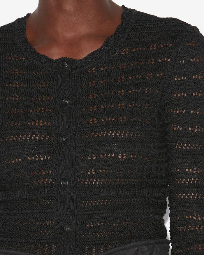 Isabel Marant CARDIGAN AJALINE Femme Noir