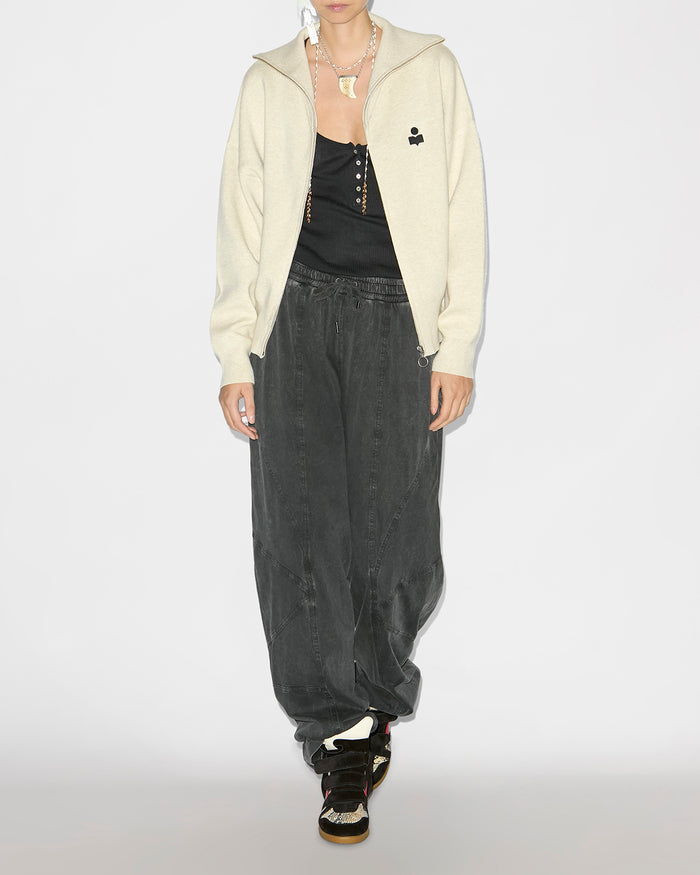 isabel marant Cardigan Axelle Femme gris clair