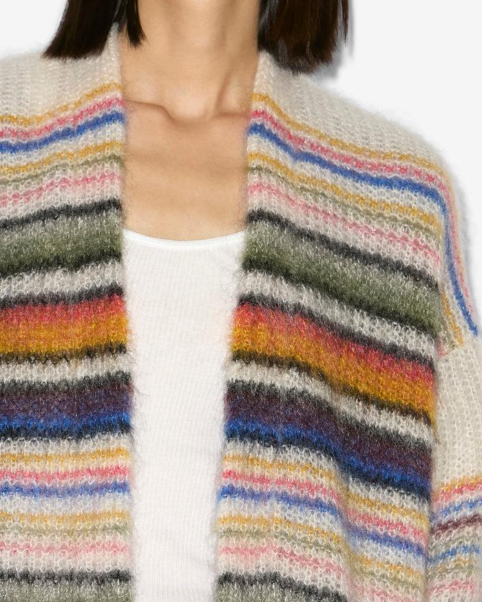 Isabel Marant CARDIGAN DANA Femme Multicolor
