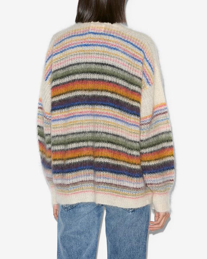Isabel Marant CARDIGAN DANA Femme Multicolor