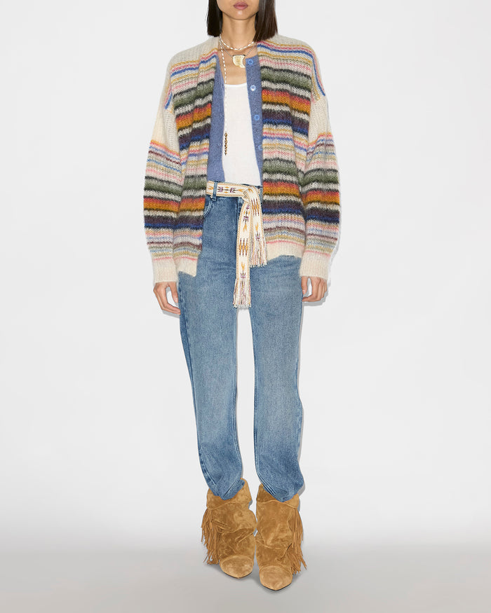 isabel marant CARDIGAN DANA Femme multicolor
