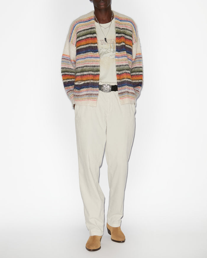 isabel marant CARDIGAN DANAH Homme multicolor