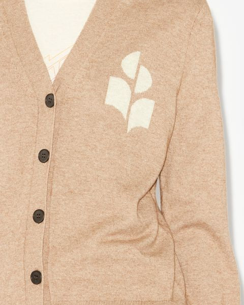 Isabel Marant Cardigan Karin Femme Camel