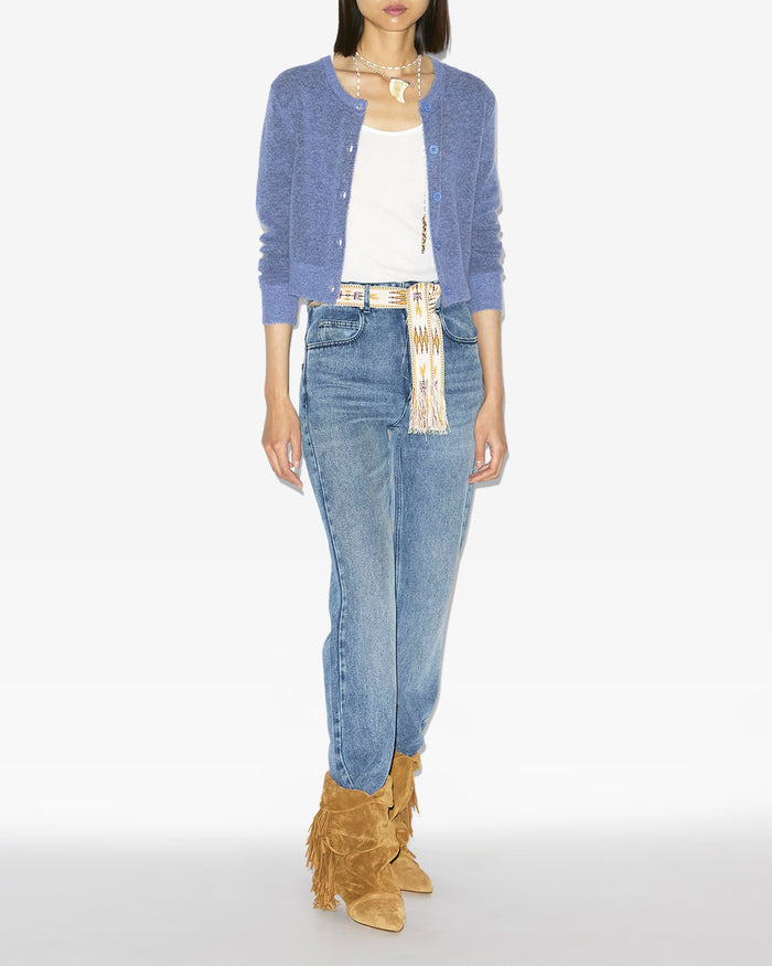 isabel marant CARDIGAN NITY Femme bleu ciel
