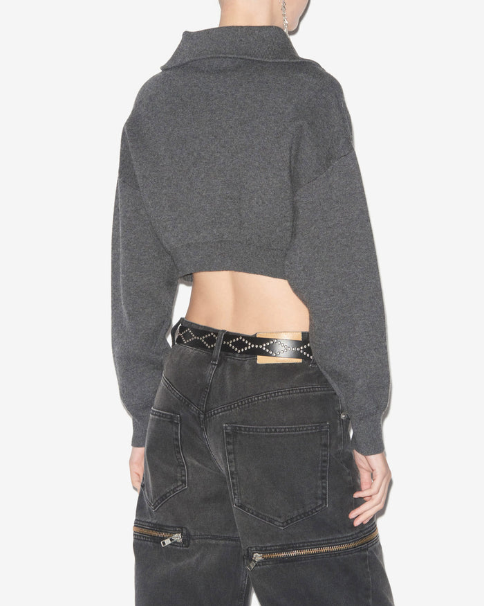 Isabel Marant Cardigan Oxane Femme Anthracite