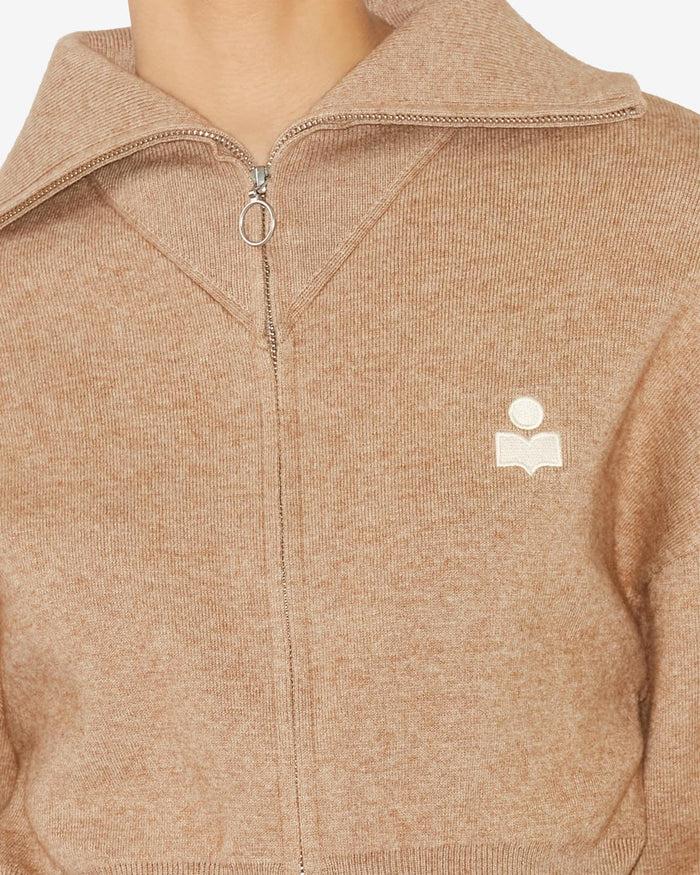 Isabel Marant Cardigan Oxane Femme Camel
