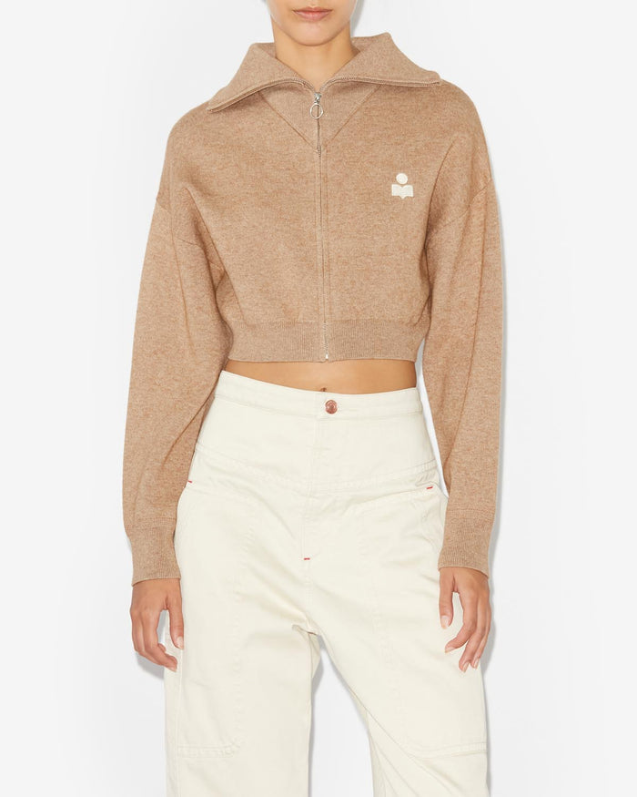 Isabel Marant Cardigan Oxane Femme Camel