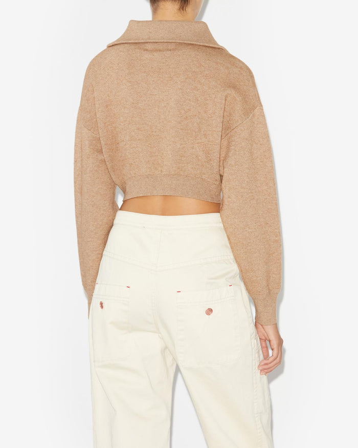 Isabel Marant Cardigan Oxane Femme Camel