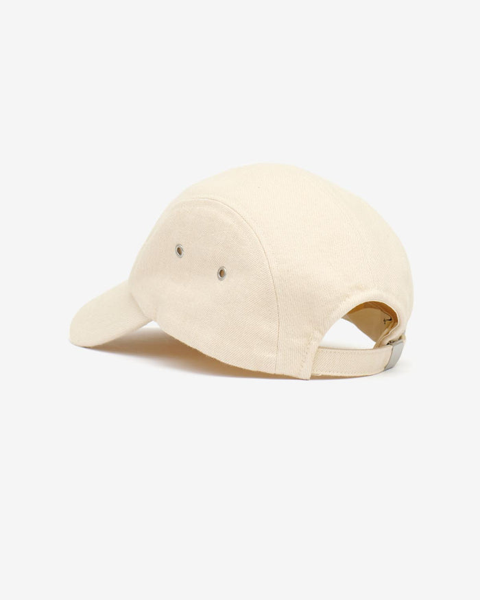 Isabel Marant Casquette Tedji Femme écru Et Noir