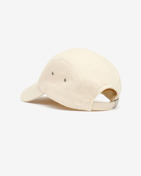 Isabel Marant Casquette Tedji Femme écru Et Noir