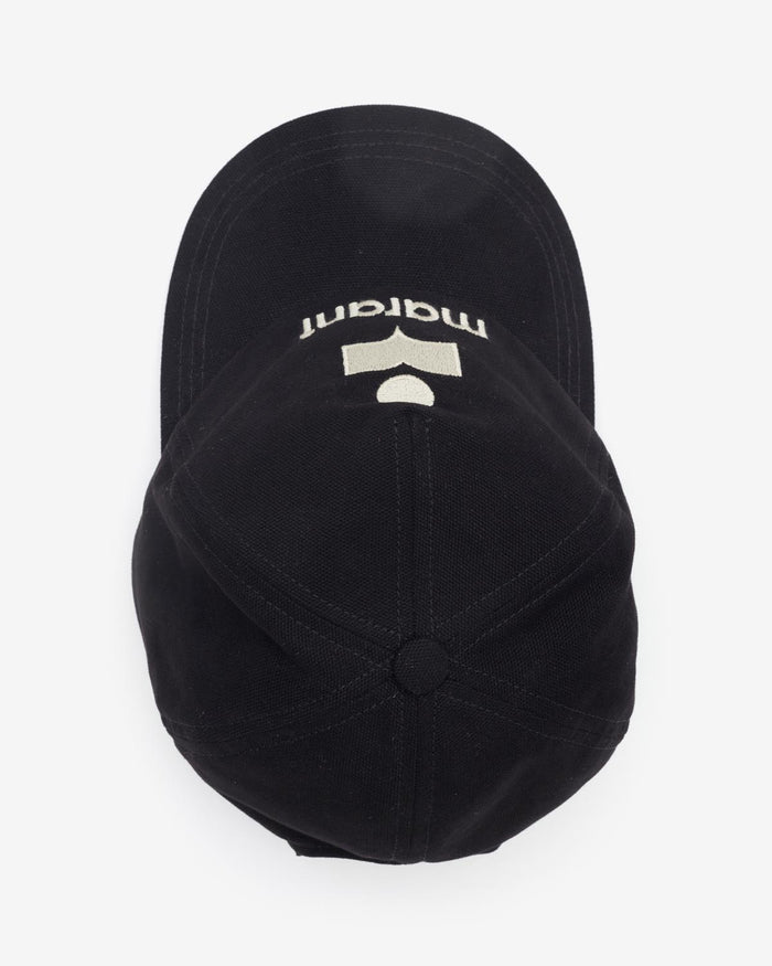 Isabel Marant Casquette Tyron Femme Noir Et écru