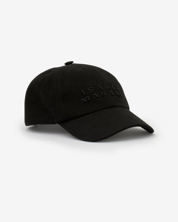 Isabel Marant Casquette Tyron Femme Noir-noir