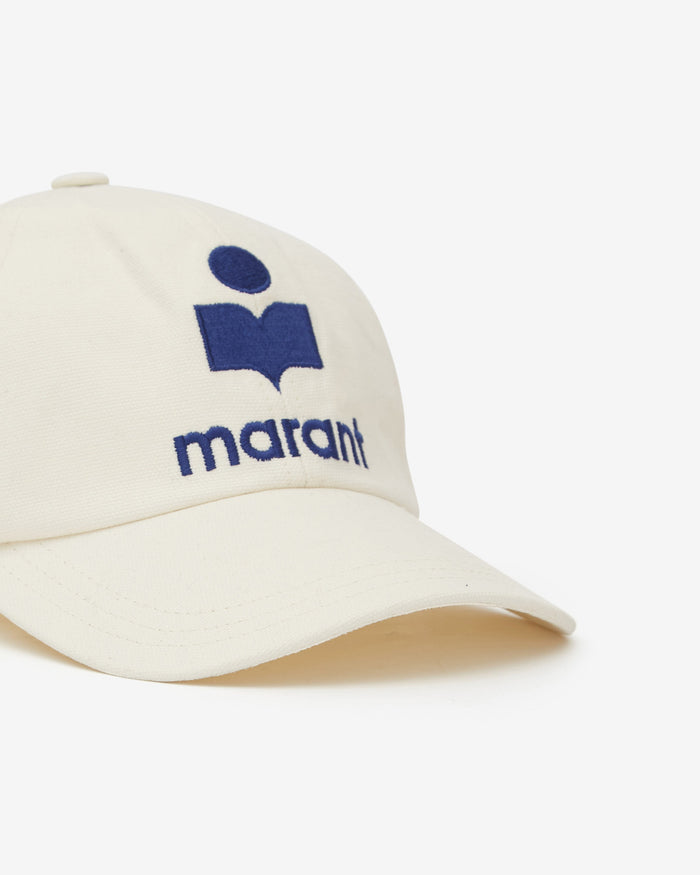Isabel Marant CASQUETTE TYRON Homme écru Et Bleu