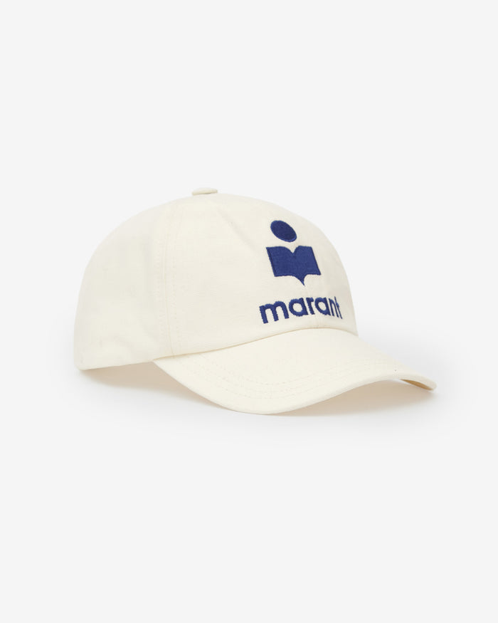 Isabel Marant CASQUETTE TYRON Homme écru Et Bleu